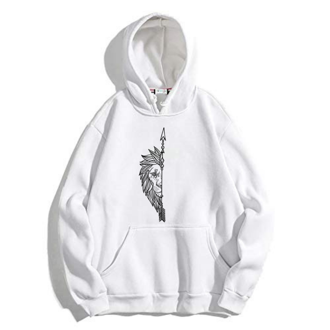 Lion Head Hoodie Design