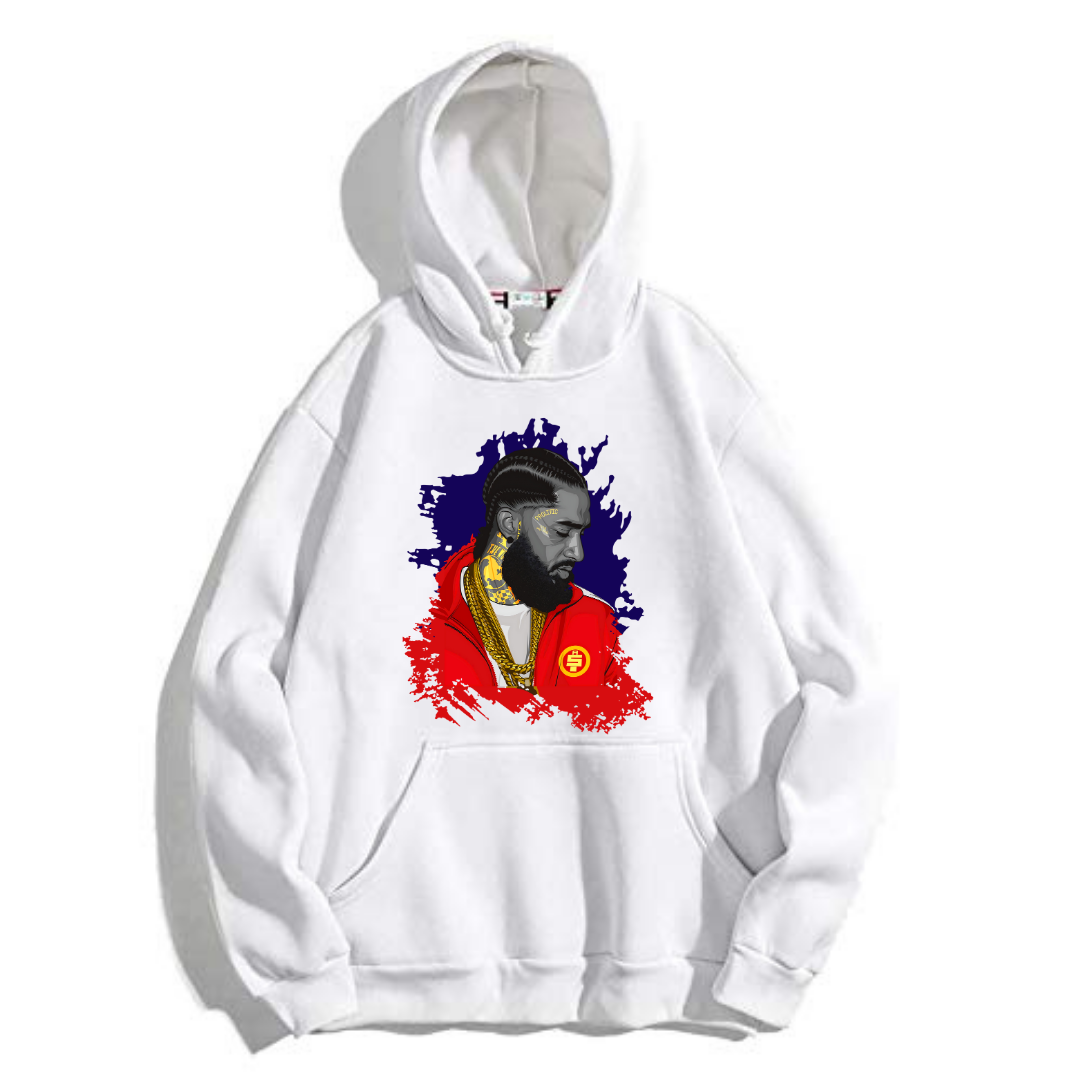 Nipsey Hussle Rapper Hoodie Design