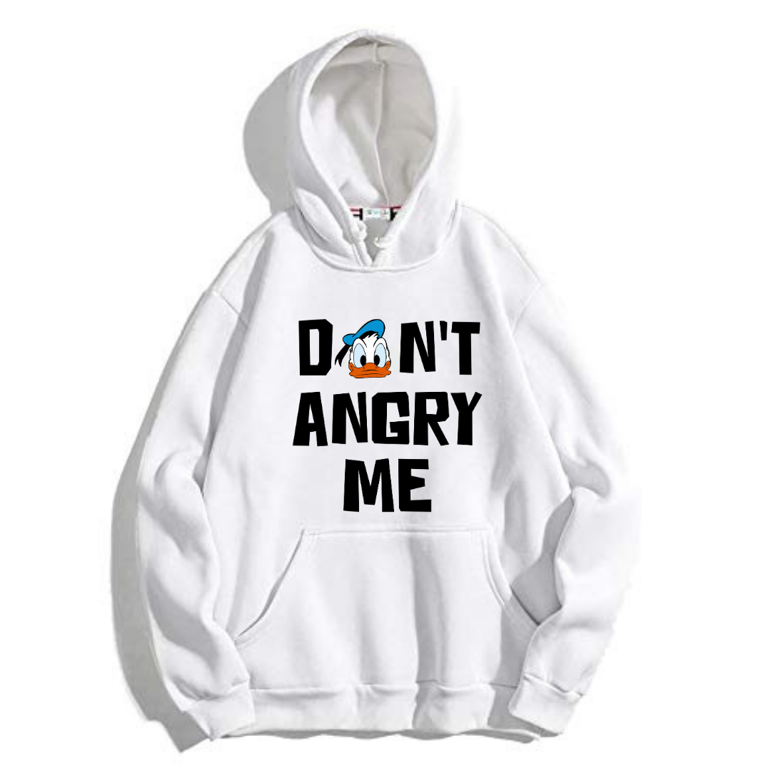 Don't Angry Me Donald Duck Hoodie Design