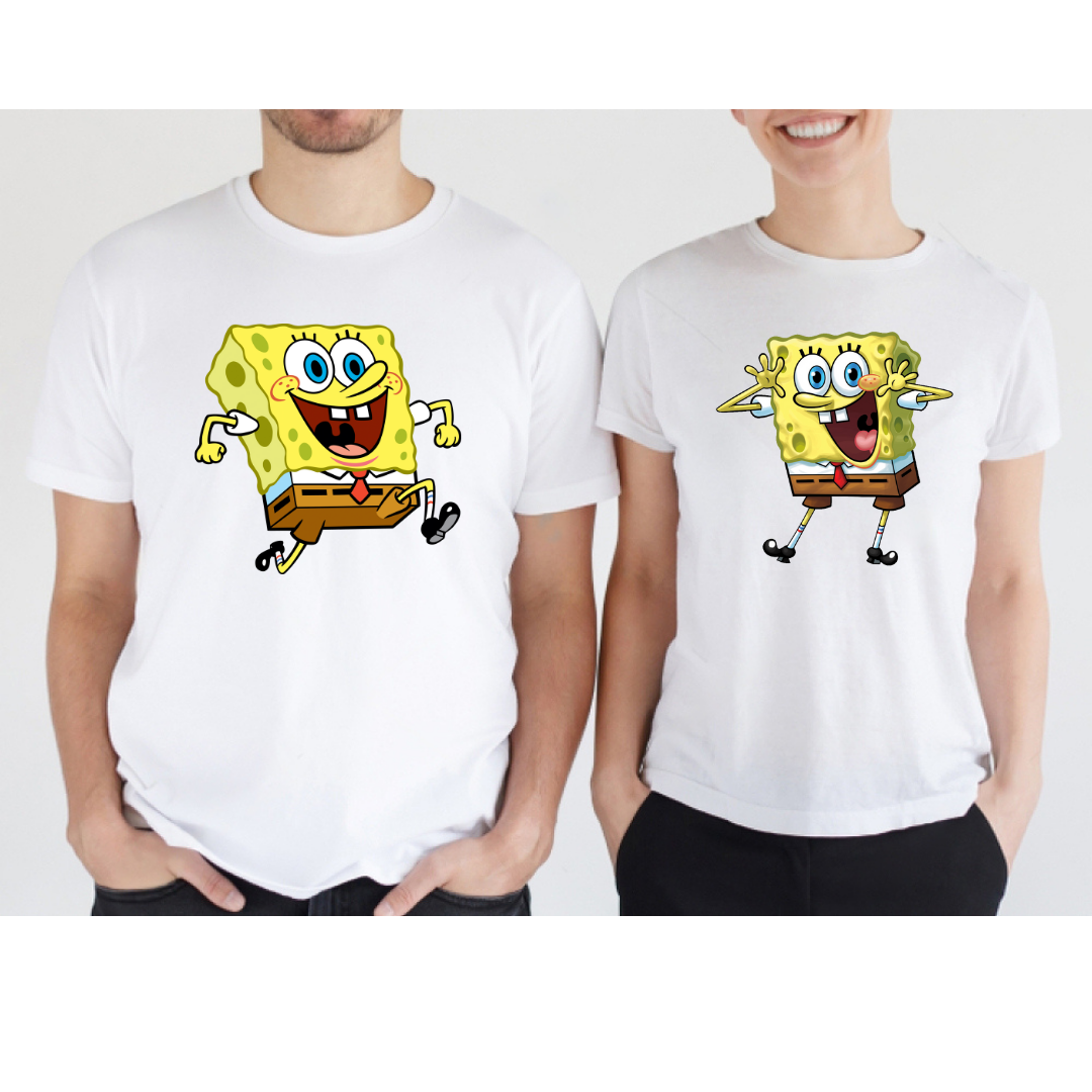 Spongebob Couple Non-Mirror t-shirt design