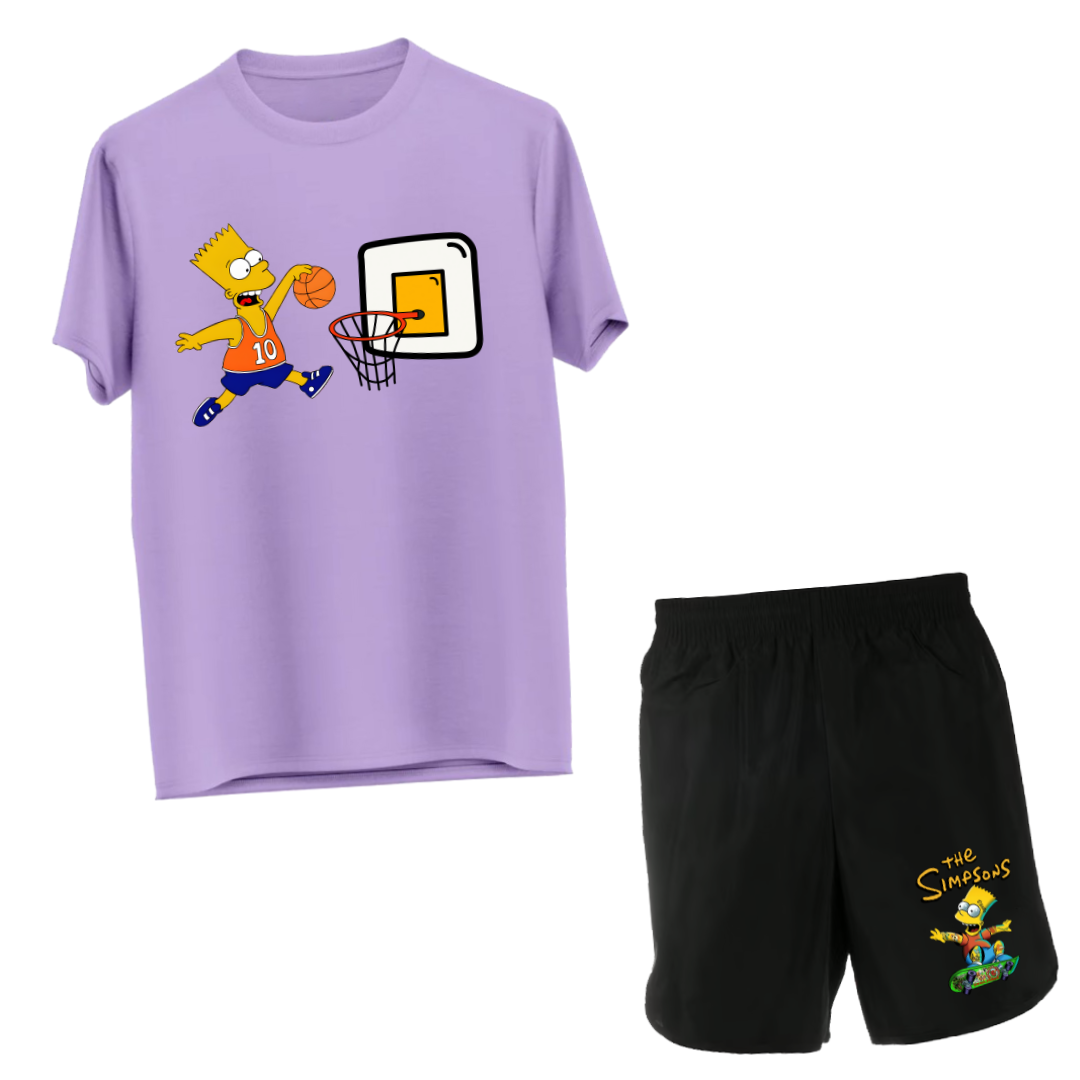 Simpson T-Shirt and Shorts Set